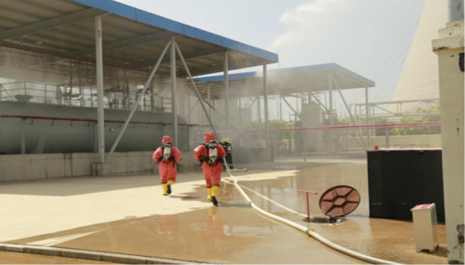 建投集團(tuán)、建投能源和邢臺(tái)熱電聯(lián)合組織開(kāi)展三級(jí)聯(lián)動(dòng)生態(tài)環(huán)境綜合應(yīng)急演練